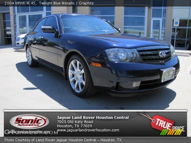 2004 Infiniti M 45 in Twilight Blue Metallic