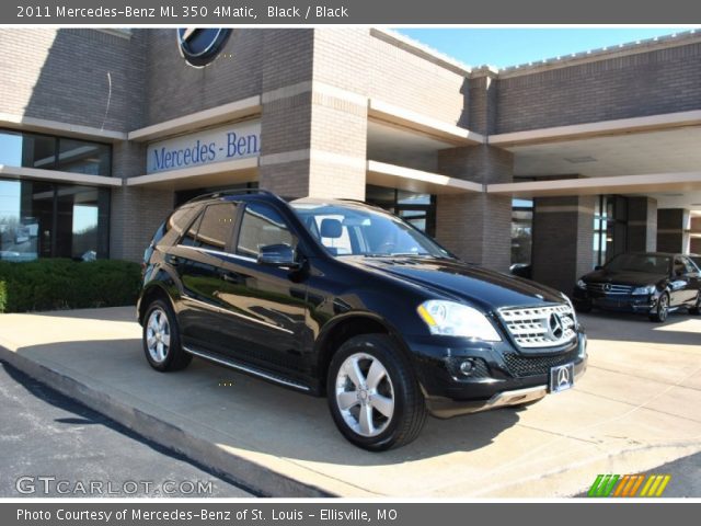 2011 Mercedes-Benz ML 350 4Matic in Black