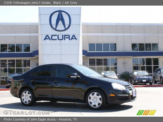 2008 Volkswagen Jetta S Sedan in Black