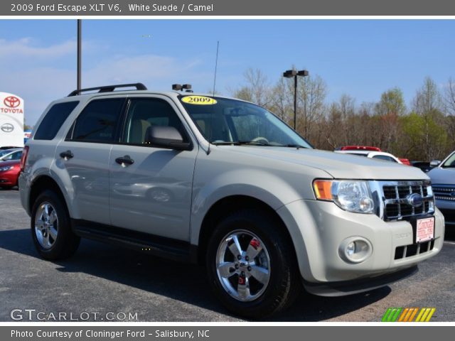 2009 Ford Escape XLT V6 in White Suede