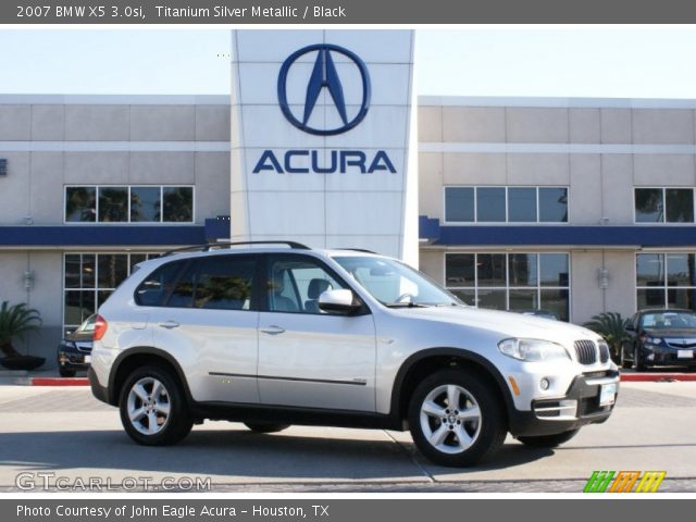 2007 BMW X5 3.0si in Titanium Silver Metallic