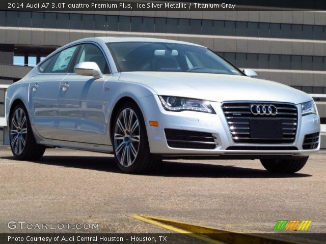 2014 Audi A7 3.0T quattro Premium Plus in Ice Silver Metallic