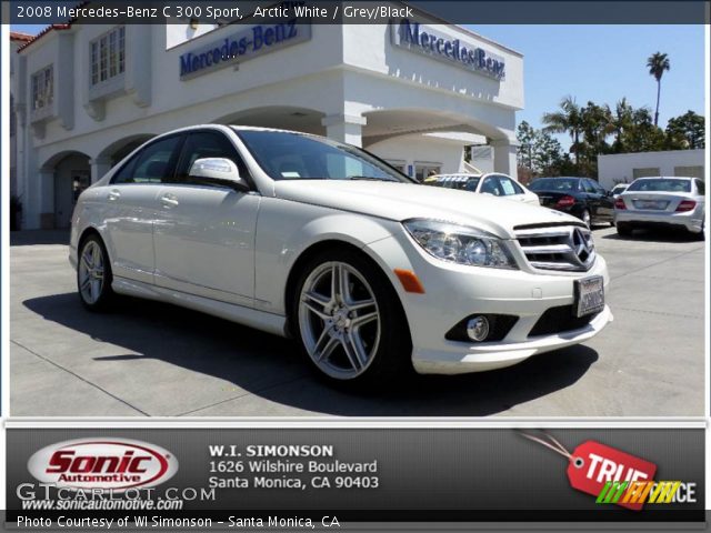 2008 Mercedes-Benz C 300 Sport in Arctic White