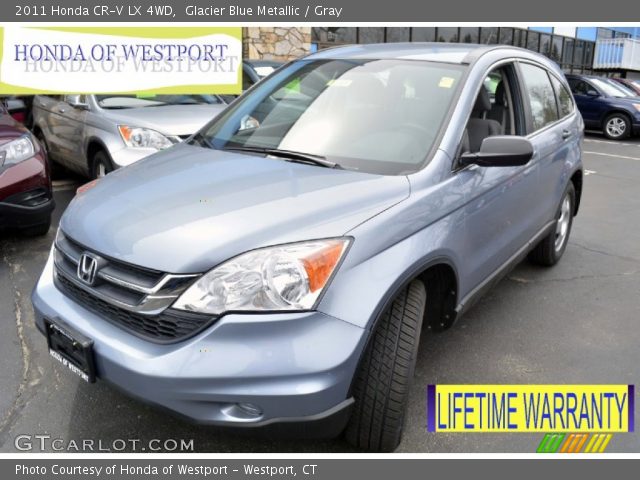 2011 Honda CR-V LX 4WD in Glacier Blue Metallic