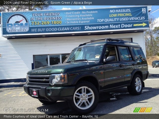2004 Land Rover Discovery SE in Epsom Green