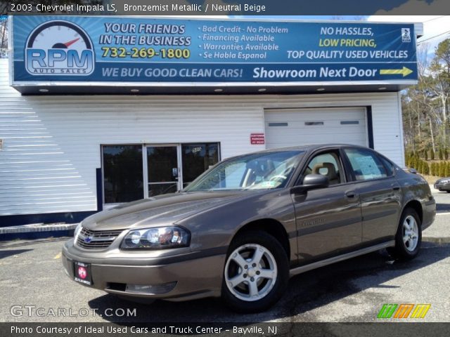 2003 Chevrolet Impala LS in Bronzemist Metallic