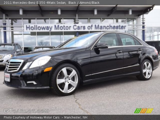 2011 Mercedes-Benz E 350 4Matic Sedan in Black