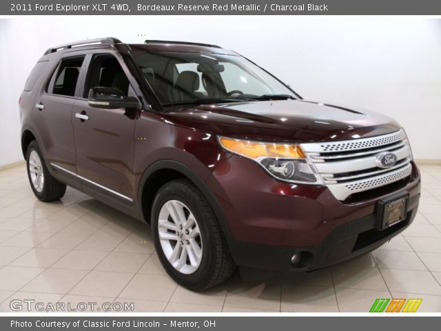 2011 Ford Explorer XLT 4WD in Bordeaux Reserve Red Metallic