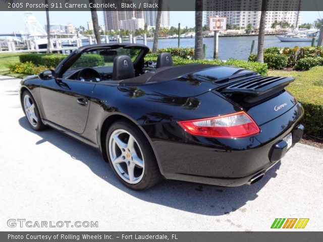 2005 Porsche 911 Carrera Cabriolet in Black