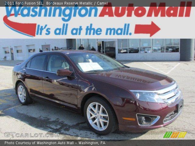 2011 Ford Fusion SEL in Bordeaux Reserve Metallic