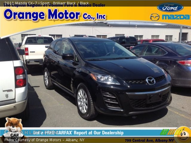 2011 Mazda CX-7 i Sport in Brilliant Black