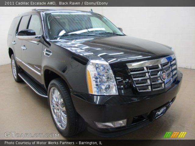 2011 Cadillac Escalade AWD in Black Raven