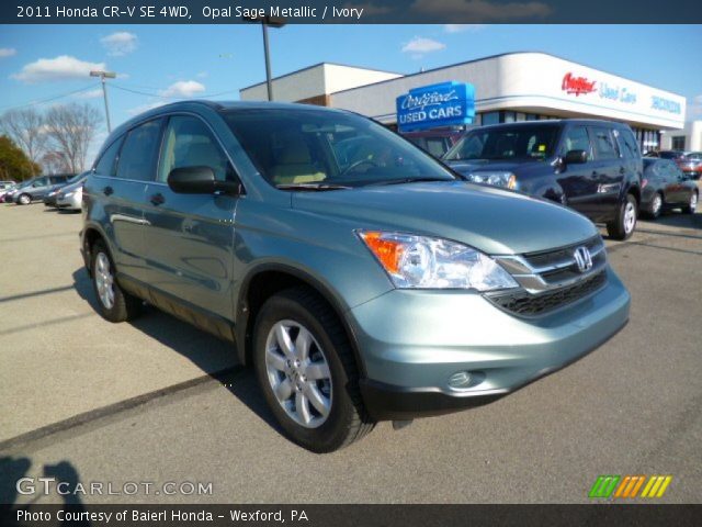 2011 Honda CR-V SE 4WD in Opal Sage Metallic