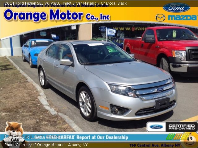 2011 Ford Fusion SEL V6 AWD in Ingot Silver Metallic