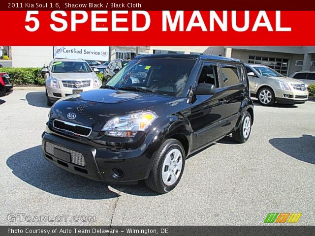 2011 Kia Soul 1.6 in Shadow Black