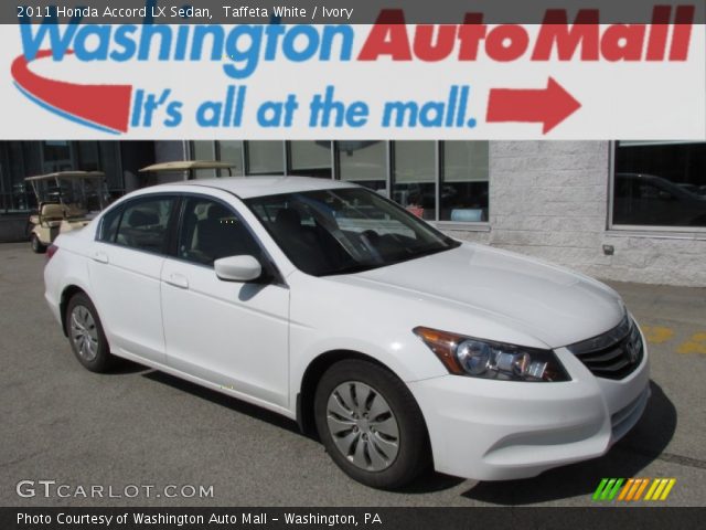 2011 Honda Accord LX Sedan in Taffeta White