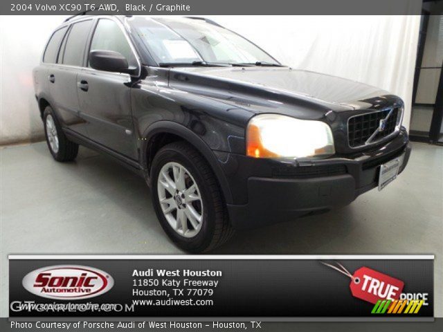 2004 Volvo XC90 T6 AWD in Black