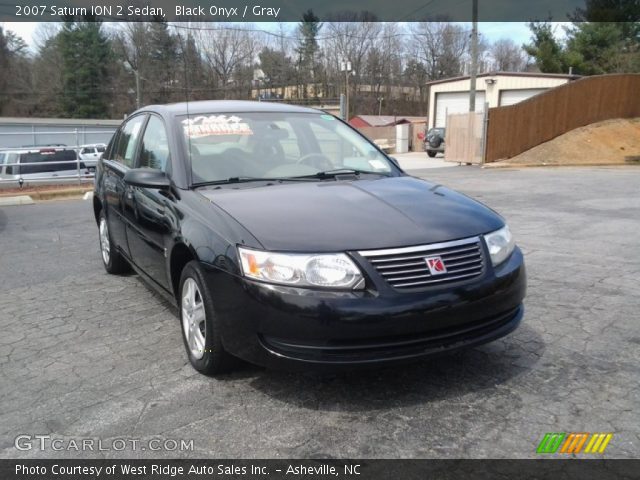 2007 Saturn ION 2 Sedan in Black Onyx