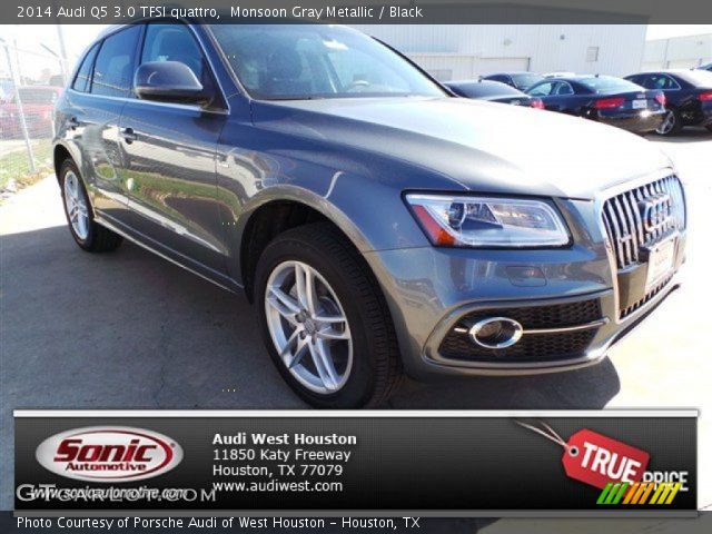 2014 Audi Q5 3.0 TFSI quattro in Monsoon Gray Metallic