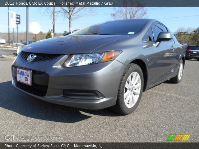 2012 Honda Civic EX Coupe in Polished Metal Metallic