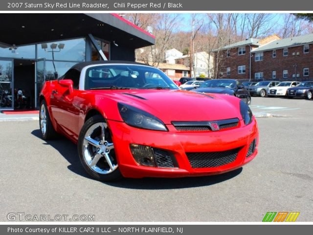 2007 Saturn Sky Red Line Roadster in Chili Pepper Red