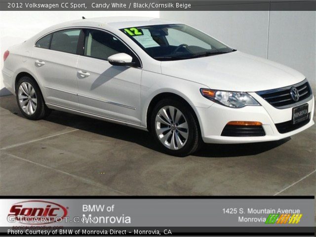 2012 Volkswagen CC Sport in Candy White