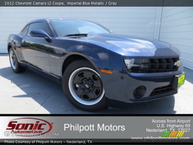 2012 Chevrolet Camaro LS Coupe in Imperial Blue Metallic