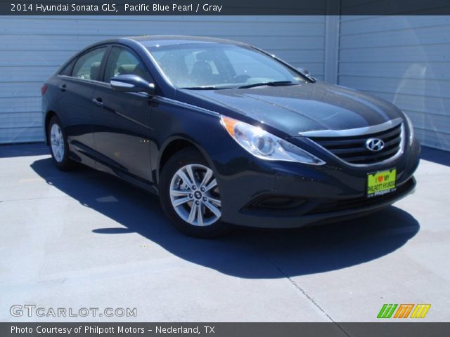 2014 Hyundai Sonata GLS in Pacific Blue Pearl