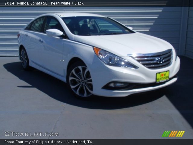 2014 Hyundai Sonata SE in Pearl White