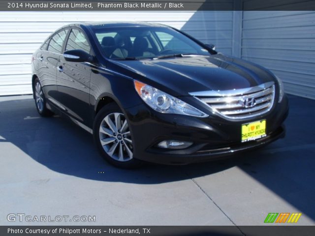 2014 Hyundai Sonata Limited in Phantom Black Metallic