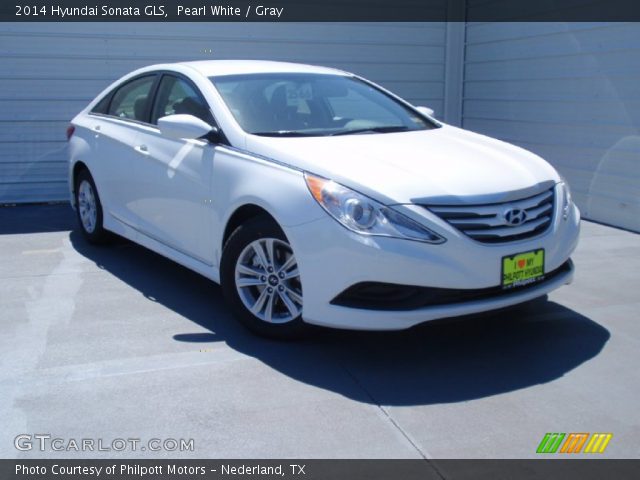 2014 Hyundai Sonata GLS in Pearl White