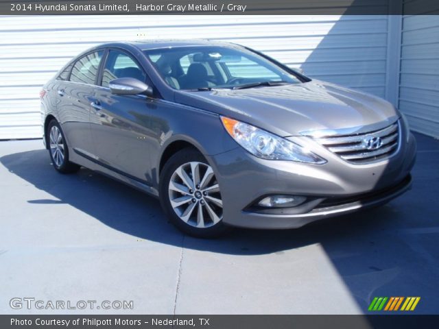 2014 Hyundai Sonata Limited in Harbor Gray Metallic