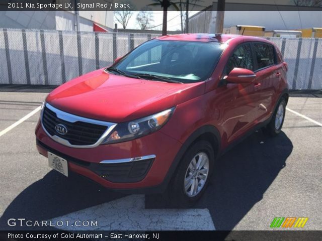 2011 Kia Sportage LX in Signal Red
