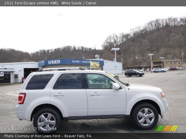 2012 Ford Escape Limited 4WD in White Suede