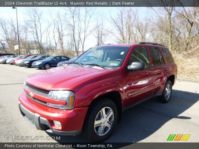 2004 Chevrolet TrailBlazer LS 4x4 in Majestic Red Metallic