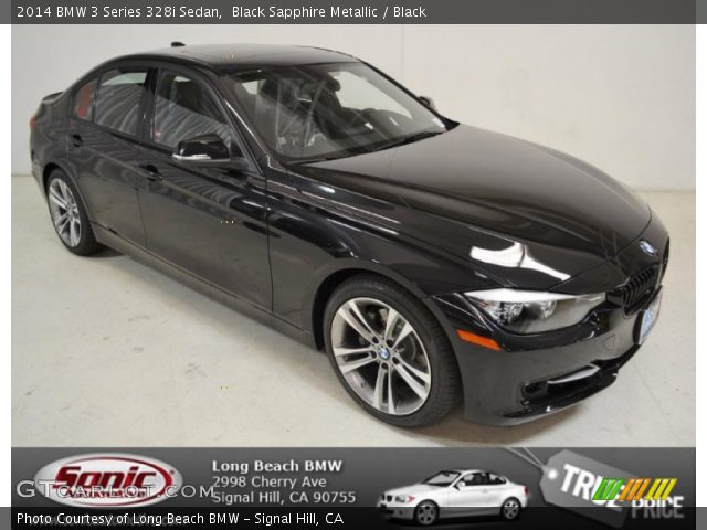 2014 BMW 3 Series 328i Sedan in Black Sapphire Metallic