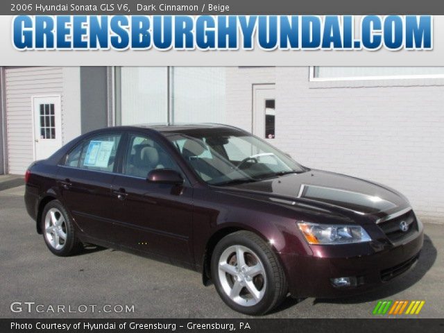 2006 Hyundai Sonata GLS V6 in Dark Cinnamon