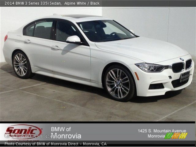 2014 BMW 3 Series 335i Sedan in Alpine White