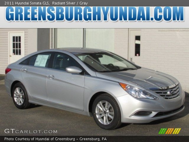 2011 Hyundai Sonata GLS in Radiant Silver