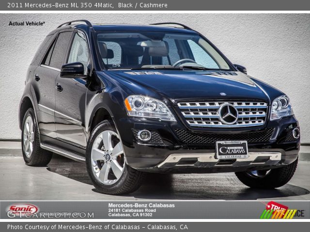 2011 Mercedes-Benz ML 350 4Matic in Black