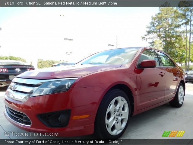 2010 Ford Fusion SE in Sangria Red Metallic