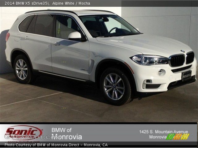 2014 BMW X5 sDrive35i in Alpine White