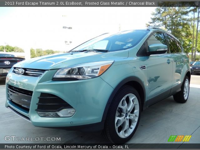 2013 Ford Escape Titanium 2.0L EcoBoost in Frosted Glass Metallic