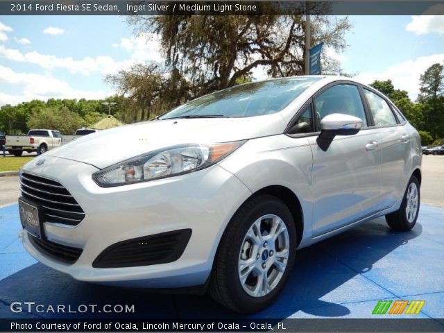 2014 Ford Fiesta SE Sedan in Ingot Silver