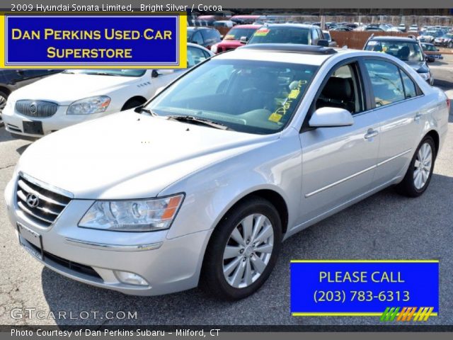 2009 Hyundai Sonata Limited in Bright Silver