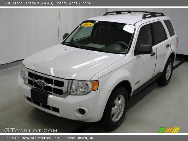2008 Ford Escape XLS 4WD in Oxford White
