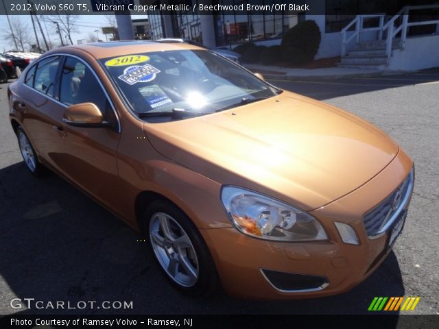 2012 Volvo S60 T5 in Vibrant Copper Metallic