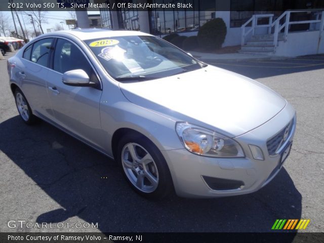 2012 Volvo S60 T5 in Silver Metallic