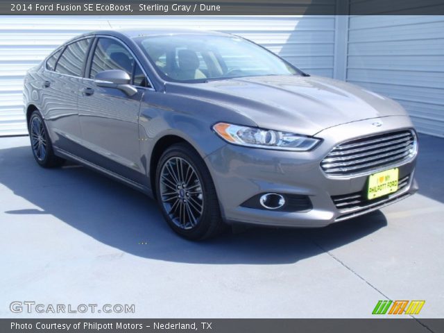 2014 Ford Fusion SE EcoBoost in Sterling Gray