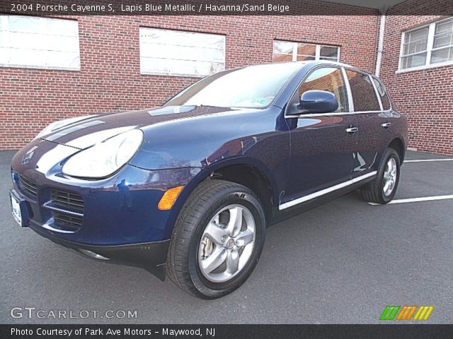 2004 Porsche Cayenne S in Lapis Blue Metallic